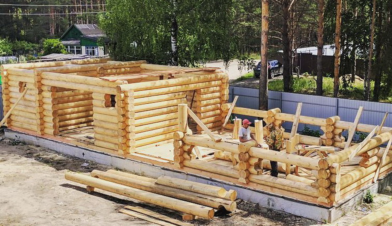 Строительство бани из бруса, бревна Санкт-Петербург